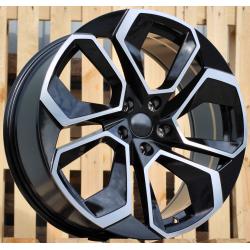 R18x8 5X112 ET 42 57.1 I5561 Black Polished (MB) For SKODA (Z5+K7) (BP)