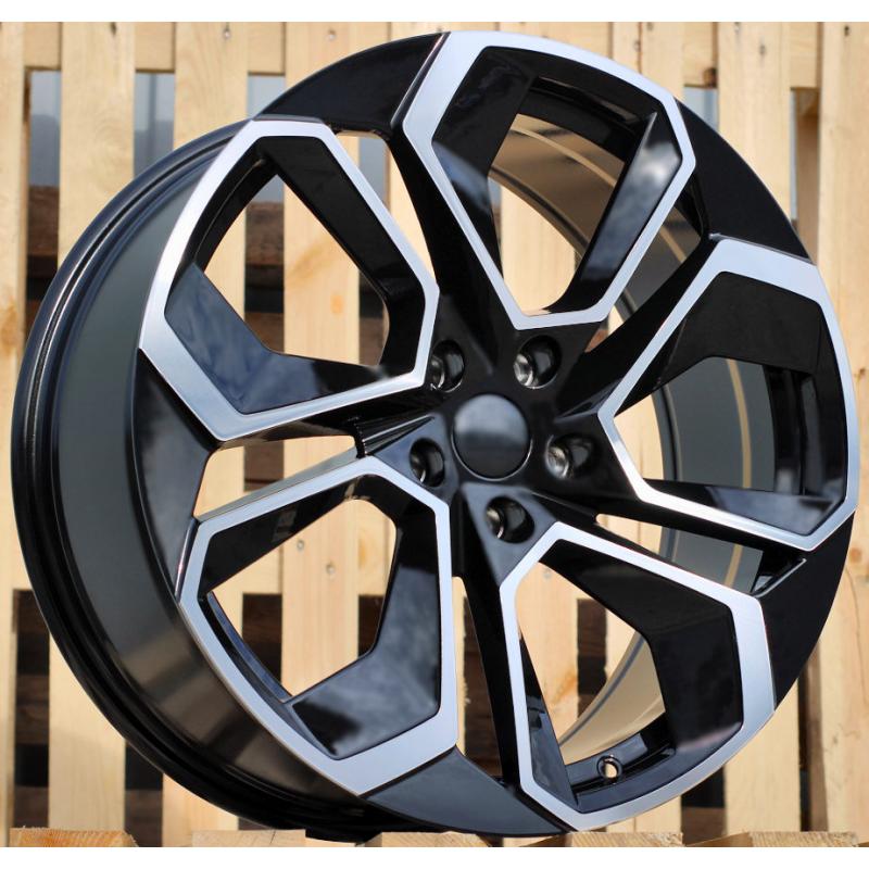 R18x8 5X112 ET 42 57.1 I5561 Black Polished (MB) For SKODA (Z5+K7) (BP) R18x8 5X112 ET 42 57.1 I5561 Black Polished (MB) For SKODA (Z5+K7) (BP)