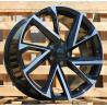 R19x8 5X112 ET 41 57.1 I5568 Black Polished (MB) For SKODA (P1)