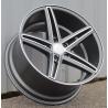 R18x9 5X120 ET 35 72.6 QC521 Grey Polished Half Matt (MGHM) For RACIN (K4) ((Rear+Front) Style Vossen (AKC 75 Eur))