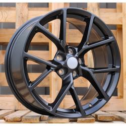 R18x8 5X108 ET 45 63.4 I5602 Black Half Matt (BLHM) For FORD (P1) (New Model)