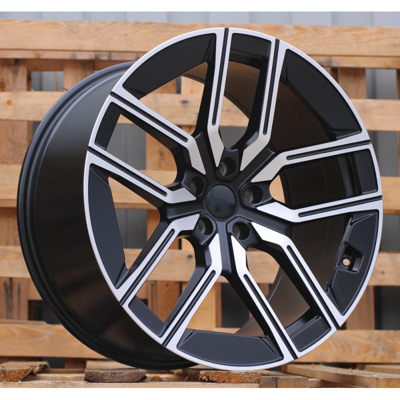 R20x10 5X112 ET 41 66.6 I5619 Black Polished Half Matt (MBHM) For BMW (P1) (Rear+Front) R20x10 5X112 ET 41 66.6 I5619 Black Polished Half Matt (MBHM) For BMW (P1) (Rear+Front)