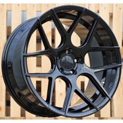 R20x10 5X120 ET 40 72.6 SSA03 (HX022) Black (BL) For HAXER (P+Z1+Z4) (Rear+Front)