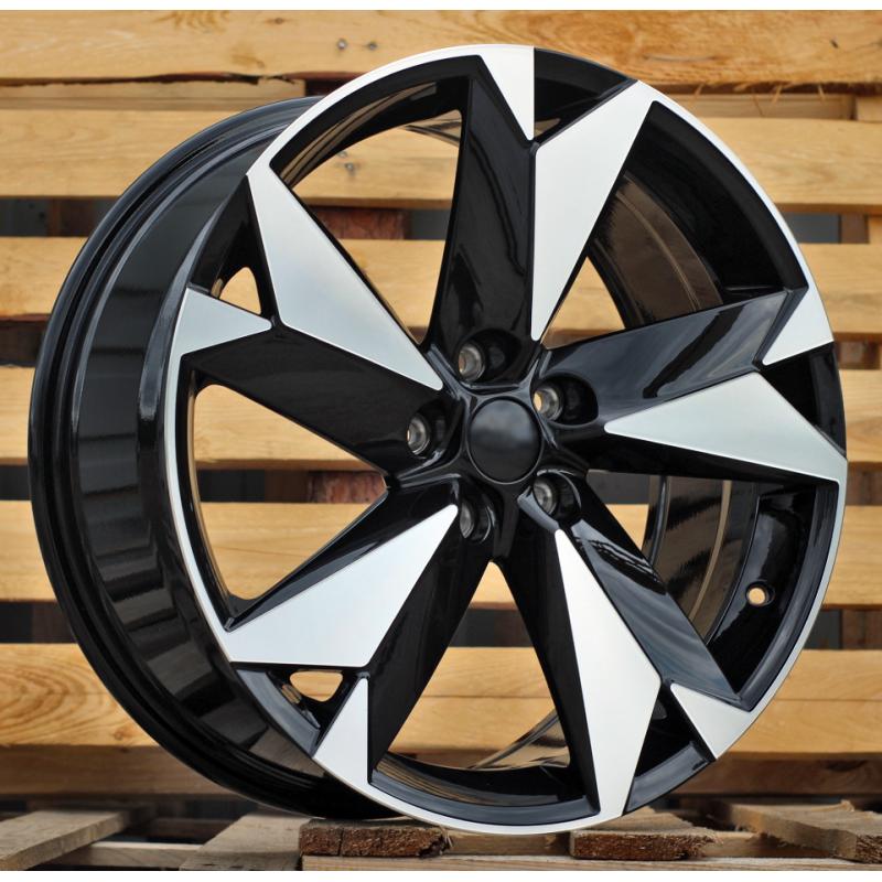 R20x8 5X112 ET 41 57.1 I5625 Black Polished (MB) For SKODA (Z5) (Kodiaq NEW Model) R20x8 5X112 ET 41 57.1 I5625 Black Polished (MB) For SKODA (Z5) (Kodiaq NEW Model)