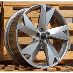R20x8 5X112 ET 41 57.1 I5625 Grey Polished (MG) For SKODA (Z5) (Kodiaq NEW Model)