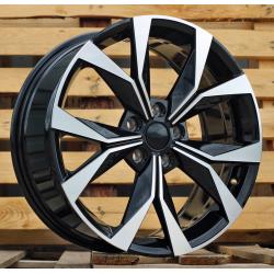 R18x7.5 5X112 ET 45 57.1 I5627 Black Polished (MB) For SKODA (P2) (Karoq New Model)