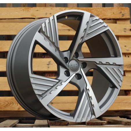 R19x8 5X112 ET 45 66.5 I5639 Grey Polished Half Matt (MGHM) For AUD (P2) (NEW MODEL)