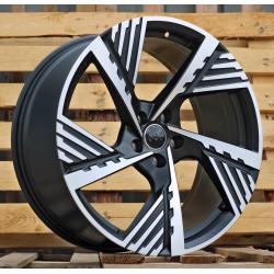 R19x8 5X112 ET 34 66.5 I5639 Black Polished Half Matt (MBHM) For AUD (P2) (NEW MODEL)