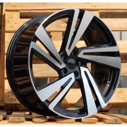 R19x8 5X112 ET 28 66.6 I5641 Black Polished (MB) For VW (Z5) (New TOUAREG)