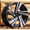 R19x8 5X112 ET 28 66.6 I5641 Black Polished (MB) For VW (Z5) (New TOUAREG)