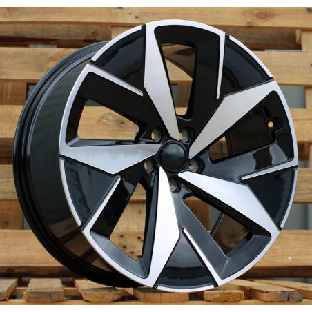 R20x9 5X112 ET 42 57.1 I5647 Black Polished (MB) For VW (Z5) (ID.4/ID.5 (Rear))