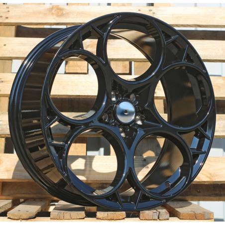 R19x10 5X110 ET 41 65.1 I5660 Black (BL) For ALFA (P2) (Front+Rear NEW Model)