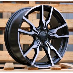 R18x7.5 5X112 ET 45 66.6 I5662 Black Polished Half Matt (MBHM) For BMW (K7) (X1/X2)
