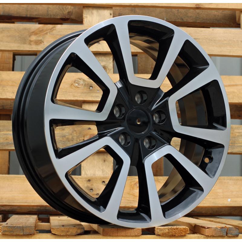 R18x7 5X114.3 ET 40 73.1 L1485 Black Polished (MB) For RACIN (Z5) R18x7 5X114.3 ET 40 73.1 L1485 Black Polished (MB) For RACIN (Z5)