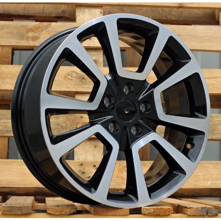 R18x7 5X114.3 ET 40 73.1 L1485 Black Polished (MB) For RACIN (Z5)