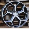 R18x7.5 5X112 ET 51 66.6 L1623 Black Polished (MB) For BMW (R+Z) (X1)