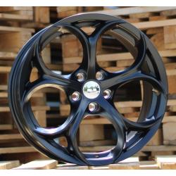 R18x8 5X110 ET 33 65.1 L1664 (1664188010S) Black Half Matt (BLHM) For ALFA (Z5)