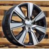 R17x6.5 4X100 ET 45 60.1 L1671 Black Polished (MB) For RACIN (P1)