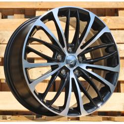 R18x8 5X114.3 ET 50 60.1 L1952 Black Polished (MB) For TOYOT (K3)