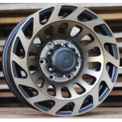 R15x8 5X139.7 ET 0 110.1 L2143 Black+Bronze Polish (BLBR) For 4X4 (P1)