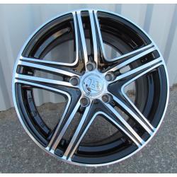 R15x6.5 5X105 ET 39 56.6 LU048 (048156584M) Black Polished (MB) For RACIN (K3) ((AKC 40 Eur))