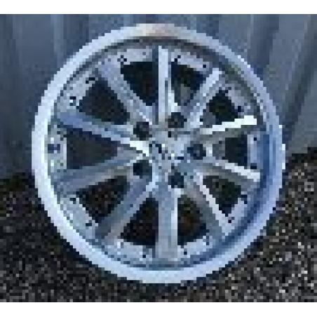 R15x6.5 5X105 ET 39 56.6 LU158 (1581565F29M) Polished Silver (MS) For RACIN (K3) ((AKC 40 Eur))