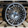 R15x8 4X100 ET 25 73.1 LU519 Black Polished (MB) For RACIN (P1)