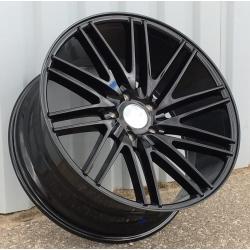 R20x8.5 5X120 ET 33 72.6 LU579 (M+6R) Black (BL) For RACIN (K7) ((AKC 110 Eur) Vossen Style (Right Front))
