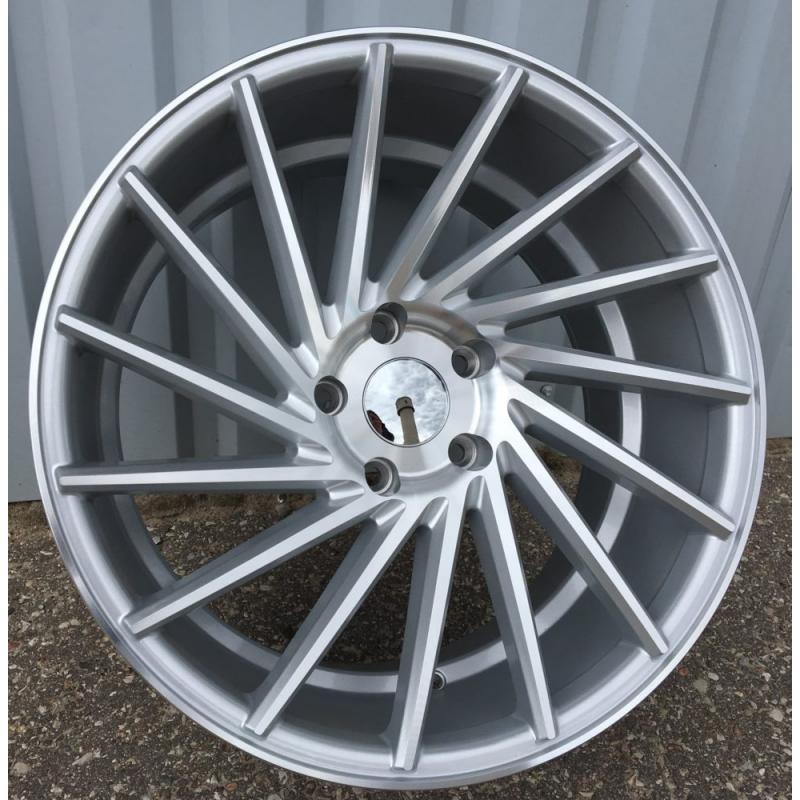 R19x9.5 5X120 ET 38 72.6 LU589 (M7R) Polished Silver (MS) For RACIN (K7) ((AKC 60 Eur) Style Vossen (Right side)) R19x9.5 5X120 ET 38 72.6 LU589 (M7R) Polished Silver (MS) For RACIN (K7) ((AKC 60 Eur) Style Vossen (Right side))
