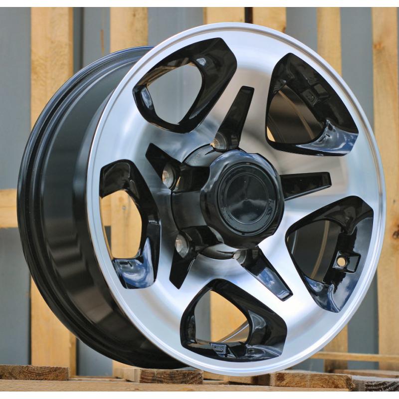 R16x7 5X150 ET 0 110.5 LU953 Black Polished (MB) For RACIN (K3) R16x7 5X150 ET 0 110.5 LU953 Black Polished (MB) For RACIN (K3)