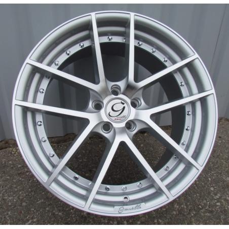 R20x8.5 5X112 ET 35 66.5 LU959 (959208507M) Polished Silver (MS) For RACIN (K3) (Front+Rear (AKC 100 Eur))