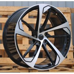 R19x8.5 5X112 ET 39 66.5 XE139 (BK5366) Black Polished (MB) For AUD (K2)