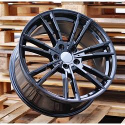 R19x9.5 5X112 ET 38 66.6 A7065 (BY1356) Black (BL) For BMW (Z3) (Front+Rear)