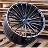 R21x10 5X112 ET 40 66.6 MR532 (BY1779) Black+Polished Lip (BLPL) For MER (Z1) (Rear+Front)