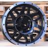 R15x8 6X139.7 ET 0 110.1 Q1509 Black+Polished Lip (BLPL) For 4X4 (P)