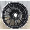 R19x8.5 5X120 ET 35 72.6 QC111 Black Half Matt+Polished Lip (BLHMPL) For RACIN (K4) (REAR+FRONT BBS MOTORSPORT)