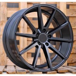 R19x9.5 5X120 ET 38 72.6 QC1122 Black Half Matt (BLHM) For RACIN (N) ((AKC 70 Eur))