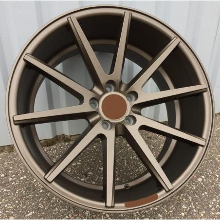 R19x8.5 5X120 ET 33 72.6 QC1122 Dark Bronze Half Matt (YDHM) For RACIN (N) ((AKC 70 Eur))