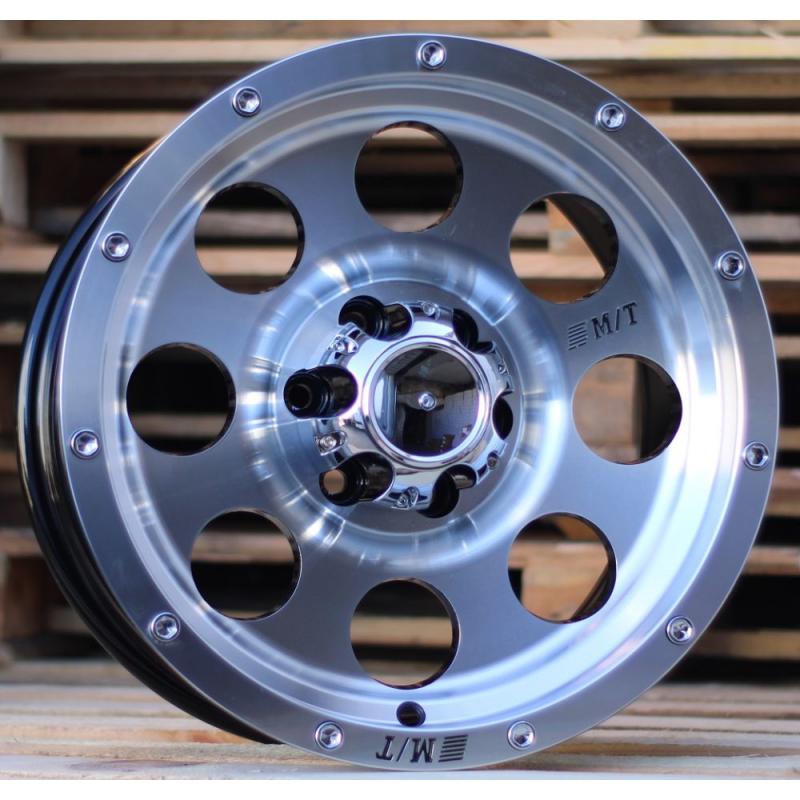R16x8 6X114.3 ET 0 66.1 QC812 Black Polished (MB) For 4X4 (K7) ((AKC 65 Eur)) R16x8 6X114.3 ET 0 66.1 QC812 Black Polished (MB) For 4X4 (K7) ((AKC 65 Eur))