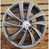 R18x7.5 5X112 ET 45 57.1 SK523 (FE025) Grey Polished+Powder Coating (MGPC) For SKODA (P1)