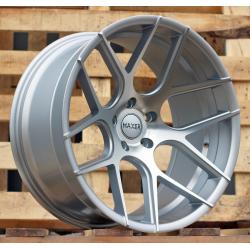 R20x9 5X120 ET 35 72.6 SSA03 (HX022) Polished Silver Half Matt+Powder Coating (MSHMPC) For HAXER (Z1) ())