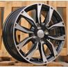 R15x6 4X100 ET 45 60.1 SW301 Black Polished (MB) For RACIN (P1)