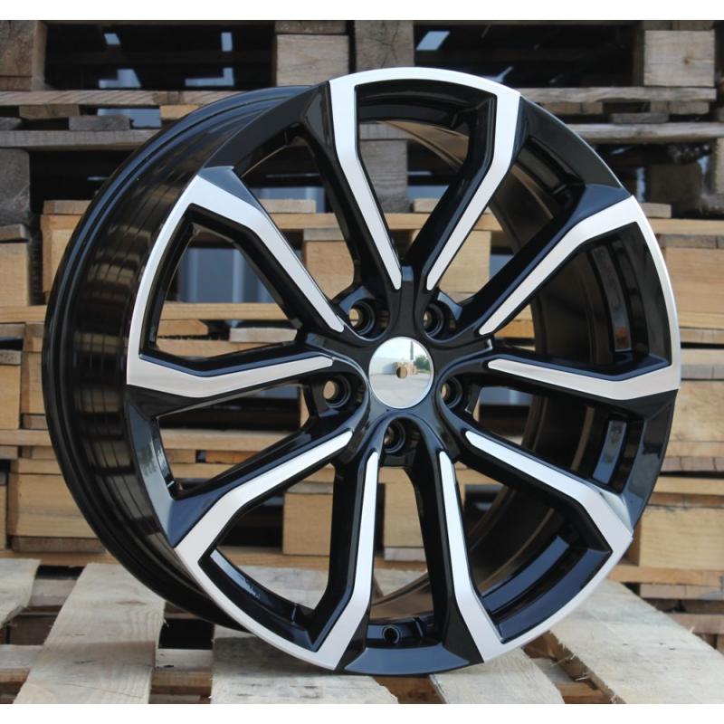 R18x8 5X108 ET 49 67.1 V515 (FE133/V515) Black Polished (MB) For VOLVO (P2+R) R18x8 5X108 ET 49 67.1 V515 (FE133/V515) Black Polished (MB) For VOLVO (P2+R)