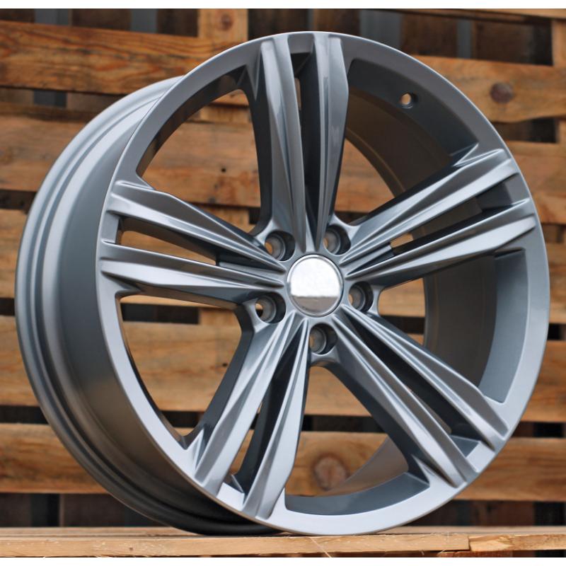R19x8.5 5X112 ET 38 57.1 X006 Gun Metal (GM) For VW (K4) R19x8.5 5X112 ET 38 57.1 X006 Gun Metal (GM) For VW (K4)