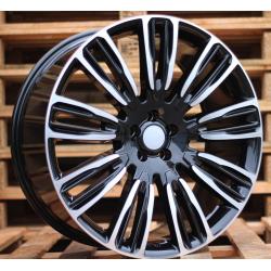 R21x9.5 5X108 ET 45 63.3 XE136 (BYD1292) Black Polished (MB) For LAND (P+Z4)