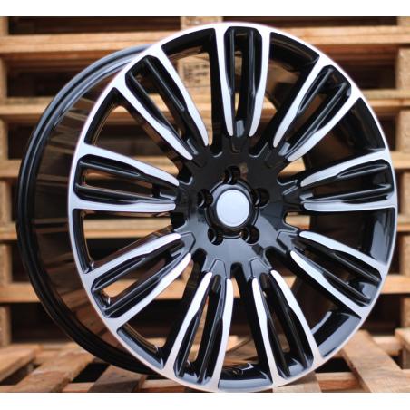 R21x9.5 5X108 ET 45 63.3 XE136 (BYD1292) Black Polished (MB) For LAND (P+Z4)