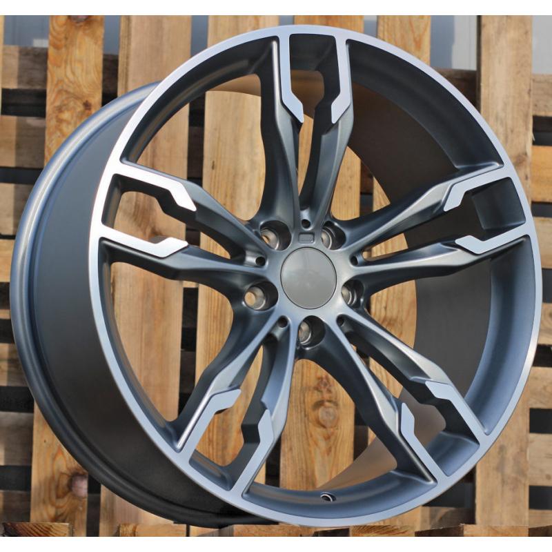R20x8.5 5X112 ET 27 66.6 XE169 Grey Polished Half Matt (MGHM) For BMW (P) (Rear+Front) R20x8.5 5X112 ET 27 66.6 XE169 Grey Polished Half Matt (MGHM) For BMW (P) (Rear+Front)