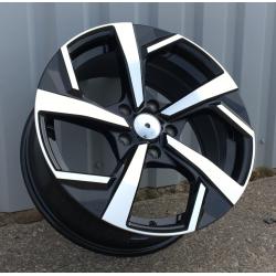 R16x6.5 5X114.3 ET 40 66.1 XE173 (BK5372) Black Polished (MB) For NISS (R)