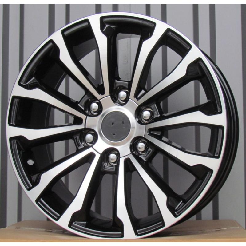 R19x7.5 6X139.7 ET 25 106.1 XE203 Black Polished (MB) For TOYOT (P1) (4x4) R19x7.5 6X139.7 ET 25 106.1 XE203 Black Polished (MB) For TOYOT (P1) (4x4)
