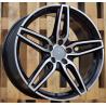 R19x8.5 5X112 ET 43 66.6 XE225 Black Polished (MB) For MER (K4) ((AKC 105 Eur))